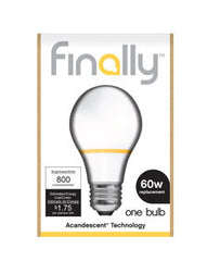 60 Watt Replacement Acandescent Light Bulb